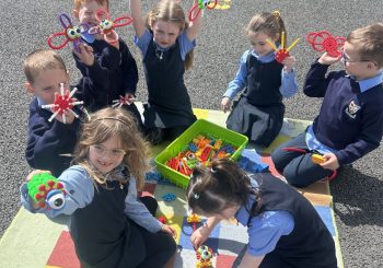Junior Infants Enjoy STEAM Fun in the Sunshine